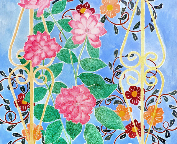 Jacqueline Larcombe 'The Bowing Rose'